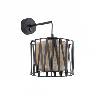 Kinkiet Harmony Nature TK Lighting | Brązowy/Czarny | Sklep Lamp