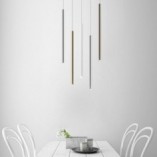Lampa wisząca Loya ZumaLine - Złota, LED | Elegancki Design