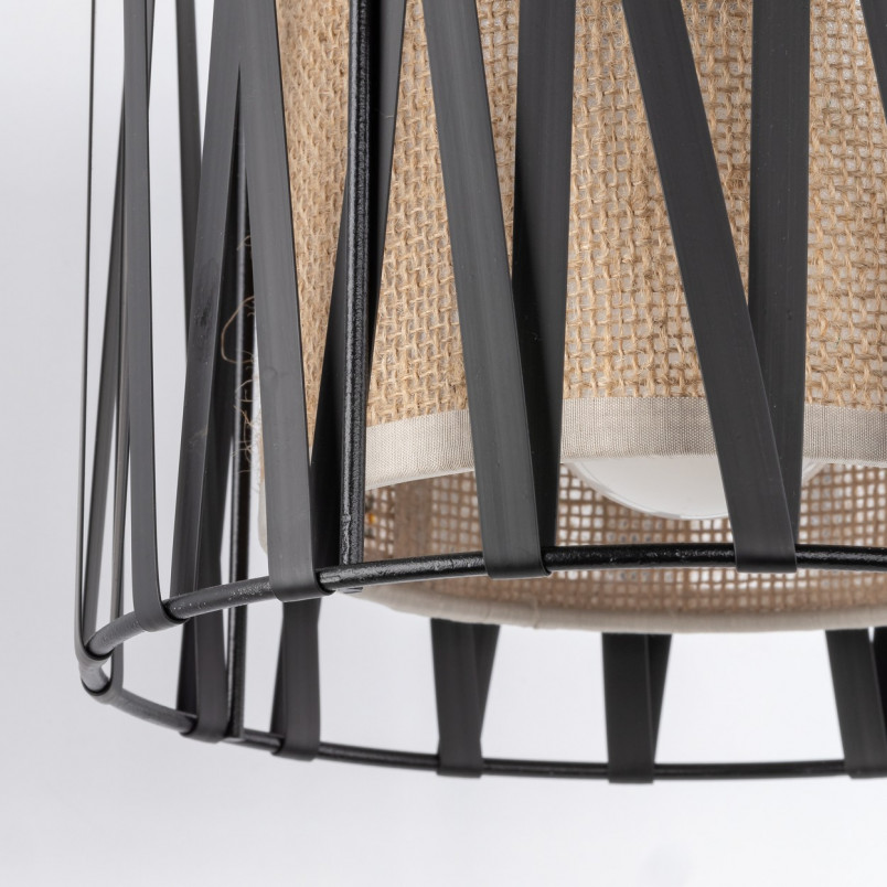 Kinkiet Harmony Nature TK Lighting | Brązowy/Czarny | Sklep Lamp