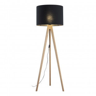 Lampa Podłogowa Trójnóg Czarna | TK Lighting Grand 50cm