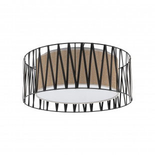Plafon Harmony Nature TK Lighting | Brązowy/Czarny | Sklep Lamp
