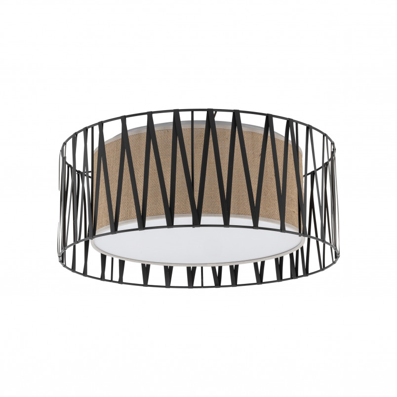Plafon Harmony Nature TK Lighting | Brązowy/Czarny | Sklep Lamp