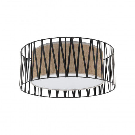 Plafon Harmony Nature TK Lighting | Brązowy/Czarny | Sklep Lamp