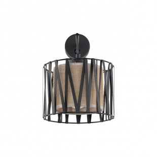 Kinkiet Harmony Nature TK Lighting | Brązowy/Czarny | Sklep Lamp
