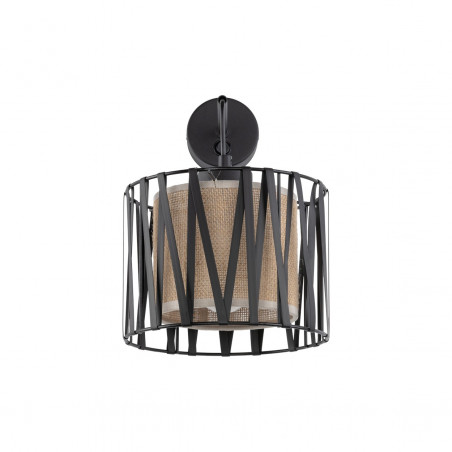 Kinkiet Harmony Nature TK Lighting | Brązowy/Czarny | Sklep Lamp