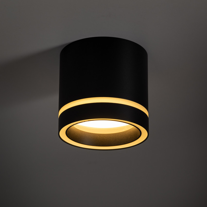 Lampa spot tuba LED Jet 8,5cm czarna TK Lighting - TK Lighting