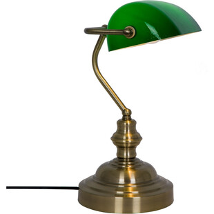 Lampa stołowa Edes zielona | ZumaLine - Retro styl