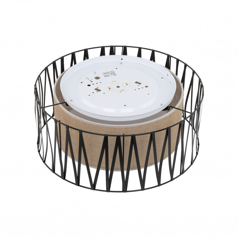 Plafon Harmony Nature TK Lighting | Brązowy/Czarny | Sklep Lamp