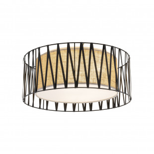 Plafon Harmony Nature TK Lighting | Brązowy/Czarny | Sklep Lamp