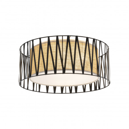 Plafon Harmony Nature TK Lighting | Brązowy/Czarny | Sklep Lamp