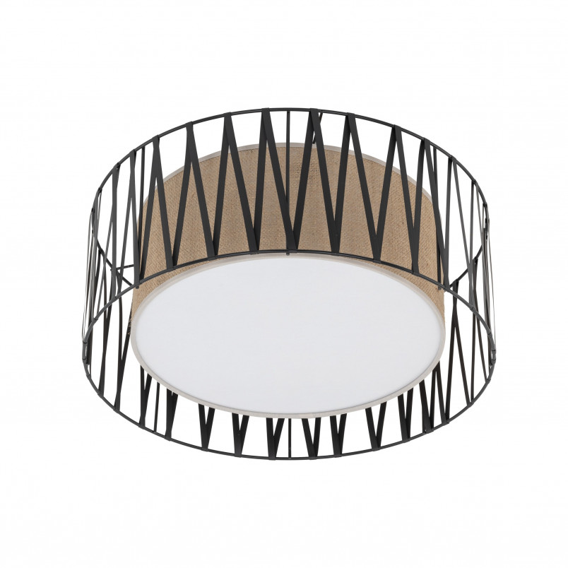Plafon Harmony Nature TK Lighting | Brązowy/Czarny | Sklep Lamp