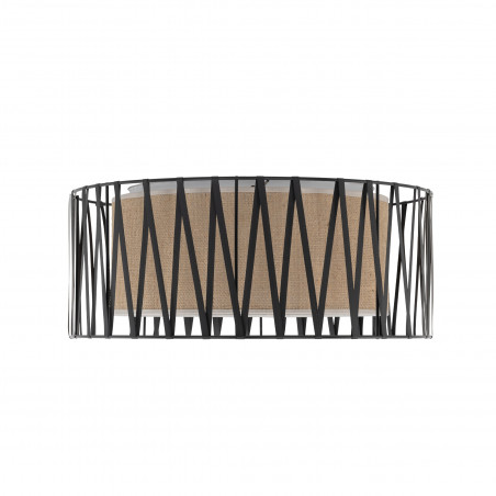 Plafon Harmony Nature TK Lighting | Brązowy/Czarny | Sklep Lamp