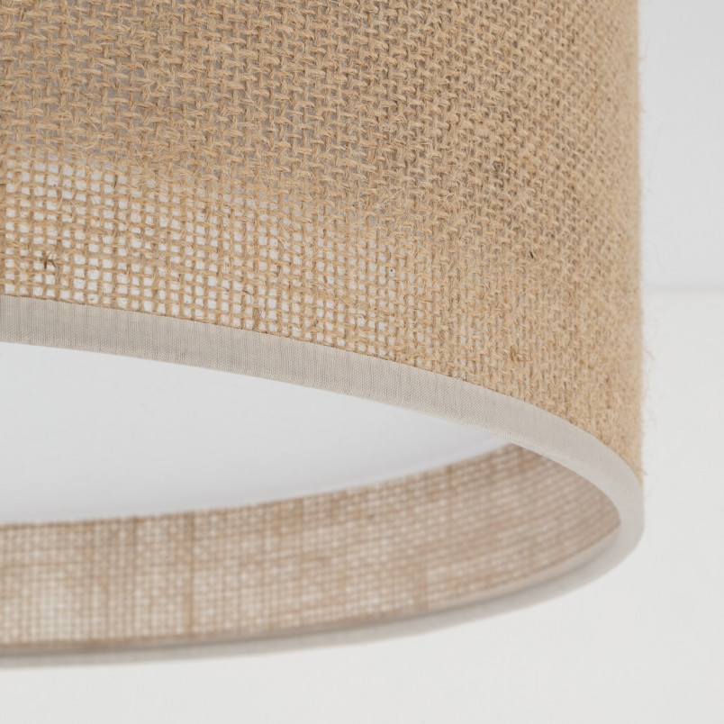 Plafon Boho Juta 45cm Brązowy TK Lighting - Stylowe Oświetlenie