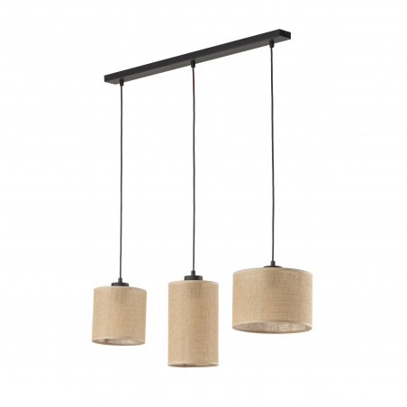 Lampa Boho Juta | 3 punkty, brązowa | TK Lighting