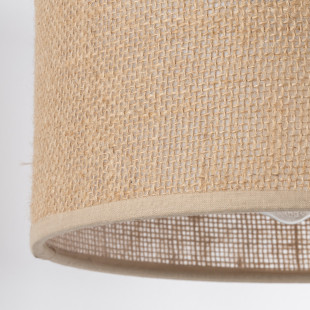 Kinkiet wiszący Juta brązowy TK Lighting | Rustykalny design