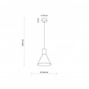 Lampa Wisząca Loft Jump Czarna | TK Lighting - Sklep z Lampami