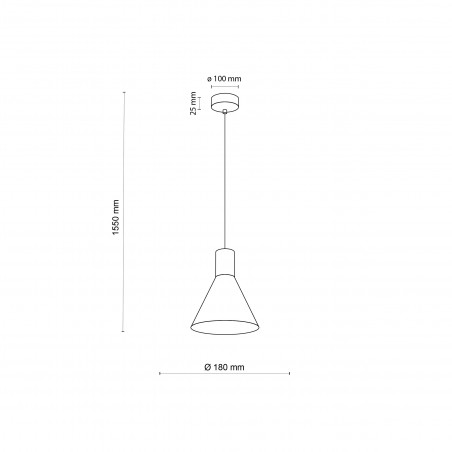 Lampa Wisząca Loft Jump Czarna | TK Lighting - Sklep z Lampami