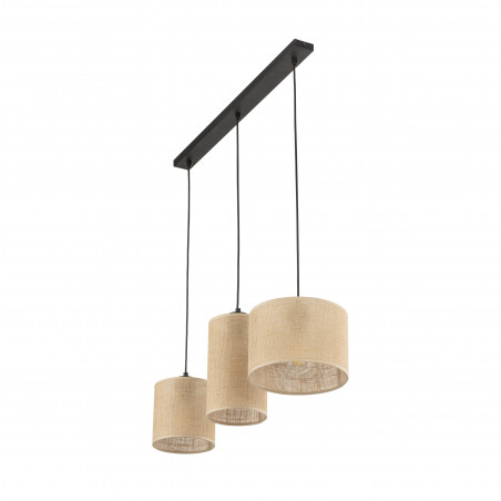 Lampa Boho Juta | 3 punkty, brązowa | TK Lighting