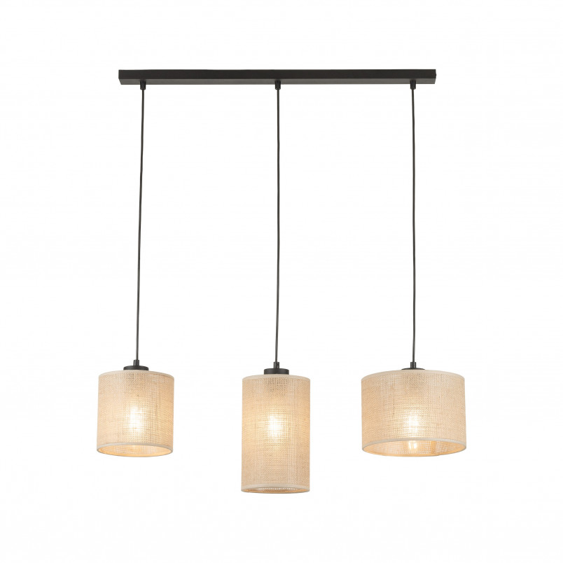 Lampa Boho Juta | 3 punkty, brązowa | TK Lighting