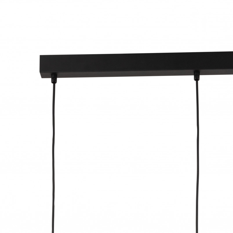 Lampa boho wisząca Juta | 3 punkty, brąz | TK Lighting