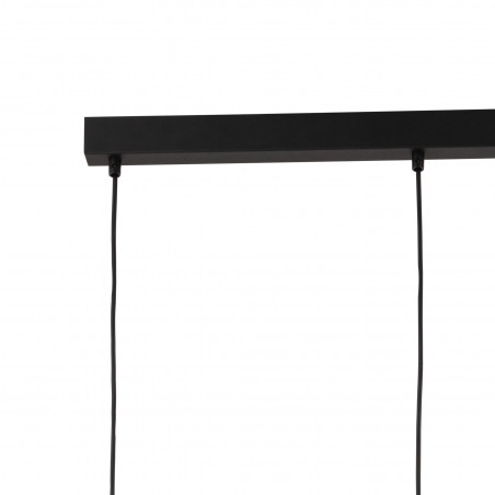 Lampa boho wisząca Juta | 3 punkty, brąz | TK Lighting