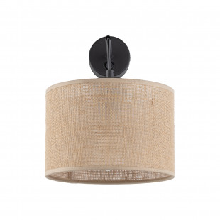 Kinkiet wiszący Juta brązowy TK Lighting | Rustykalny design