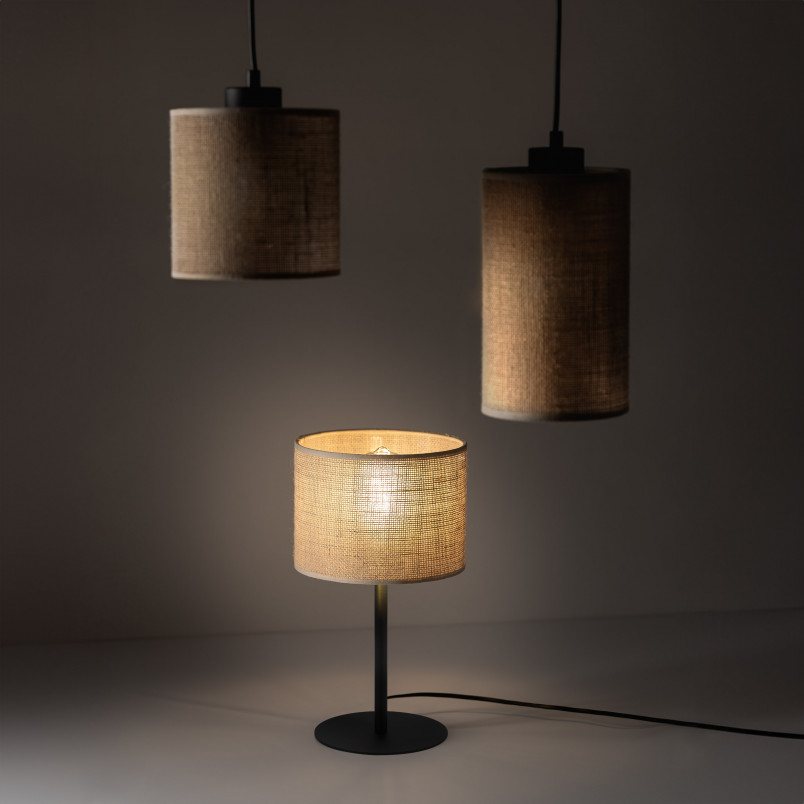 Lampa Juta | Rustykalna lampka nocna TK Lighting | Sklep