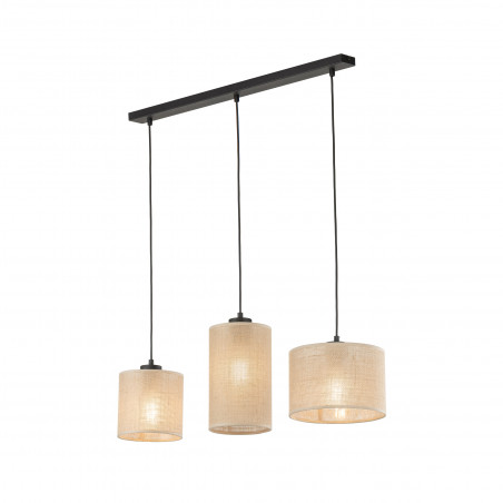 Lampa Boho Juta | 3 punkty, brązowa | TK Lighting
