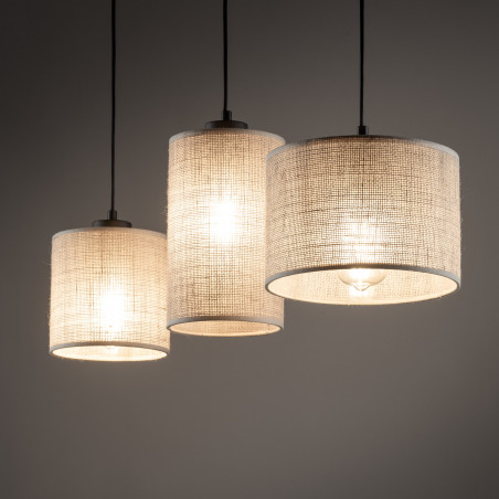 Lampa Boho Juta | 3 punkty, brązowa | TK Lighting