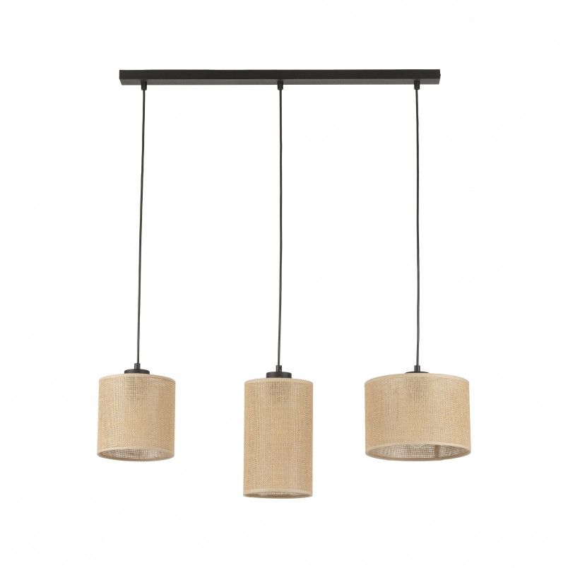 Lampa Boho Juta | 3 punkty, brązowa | TK Lighting