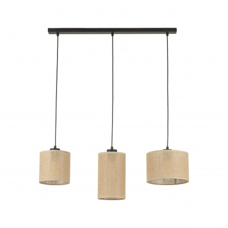Lampa Boho Juta | 3 punkty, brązowa | TK Lighting