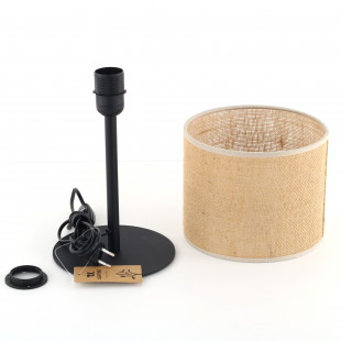 Lampa Juta | Rustykalna lampka nocna TK Lighting | Sklep