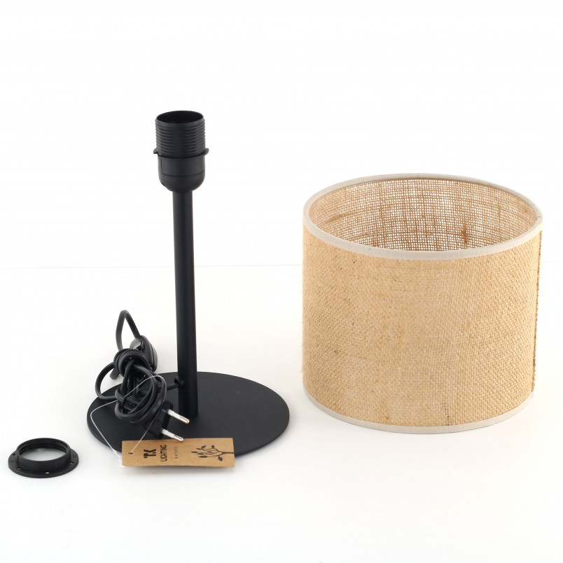 Lampa Juta | Rustykalna lampka nocna TK Lighting | Sklep