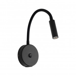 Kinkiet Lagos czarny z USB | TK Lighting - Nowoczesne oświetlenie