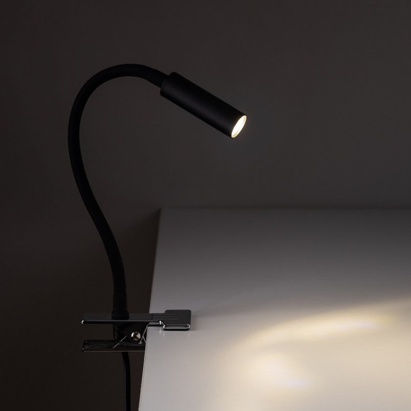 Lampa klips Lagos czarna TK Lighting - Nowoczesny design
