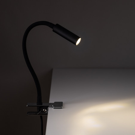 Lampa klips Lagos czarna TK Lighting - Nowoczesny design