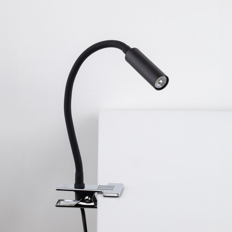 Lampa klips Lagos czarna TK Lighting - Nowoczesny design