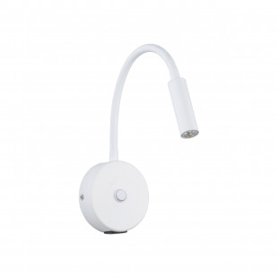 Kinkiet z włącznikiem i USB Lagos biały | TK Lighting