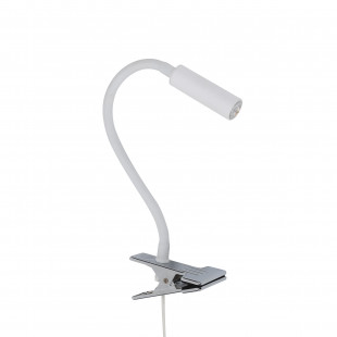 Lampa klips Lagos biała TK Lighting | Kinkiet do biurka