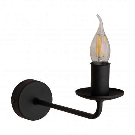 Kinkiet na wysięgniku Limal czarny | TK Lighting - Retro styl