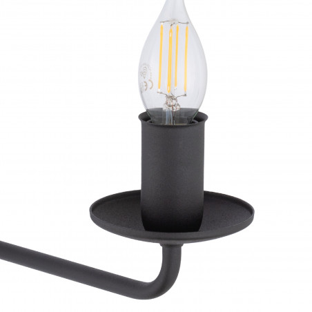 Kinkiet na wysięgniku Limal czarny | TK Lighting - Retro styl