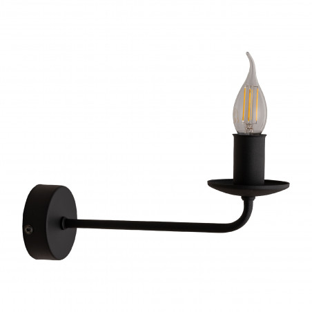 Kinkiet na wysięgniku Limal czarny | TK Lighting - Retro styl