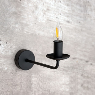 Kinkiet na wysięgniku Limal czarny | TK Lighting - Retro styl