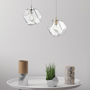 Lampa wisząca szklana ZumaLine Rock - Elegancki design | Sklep z lampami