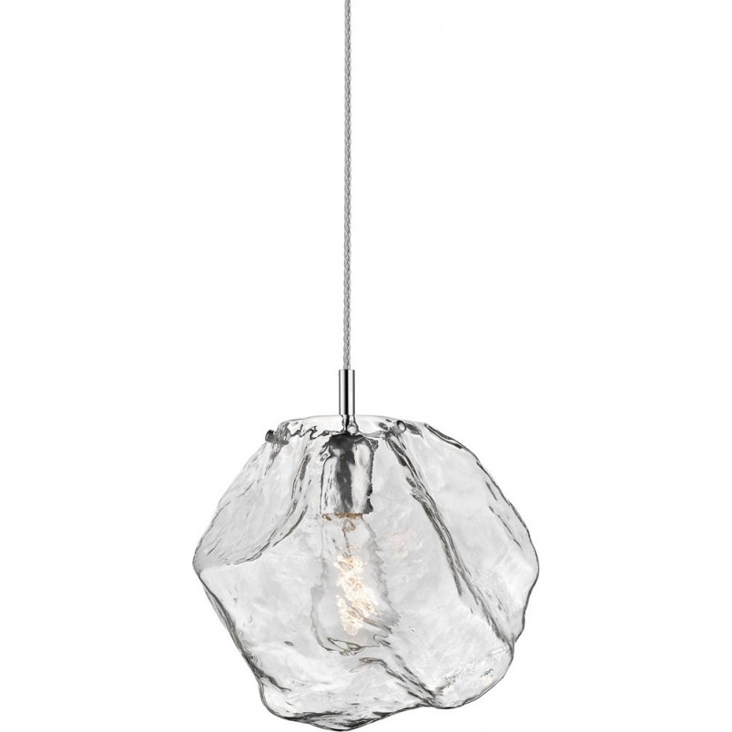 Lampa wisząca szklana ZumaLine Rock - Glamour i styl!