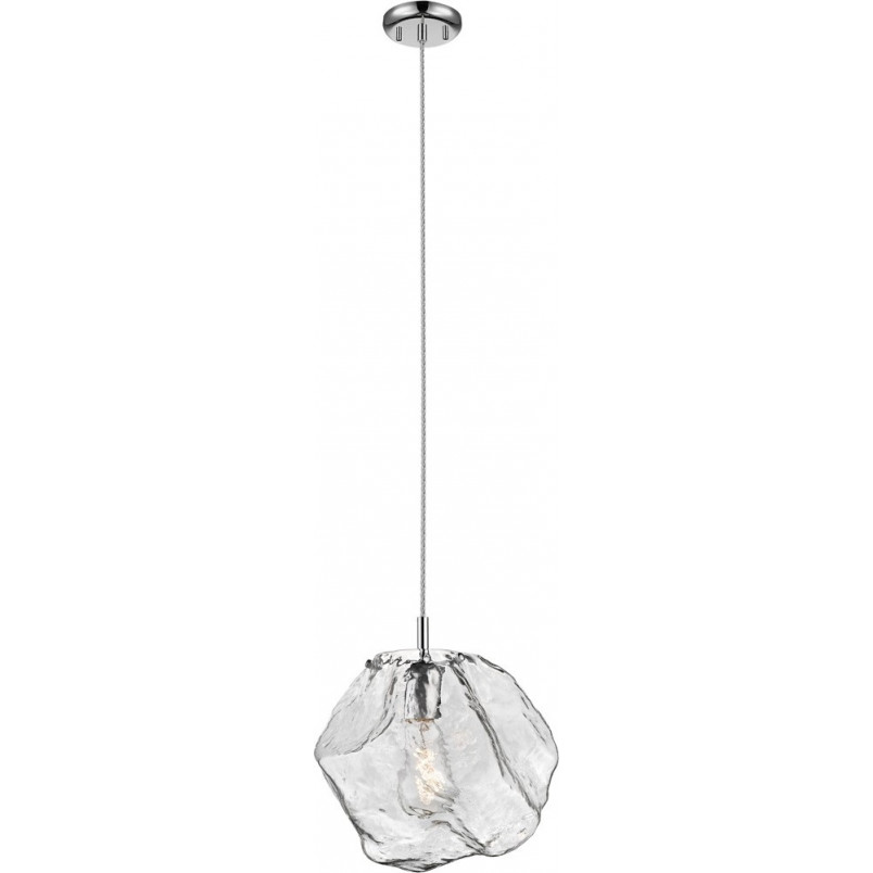 Lampa wisząca szklana ZumaLine Rock - Glamour i styl!