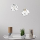 Lampa wisząca szklana ZumaLine Rock - Glamour i styl!