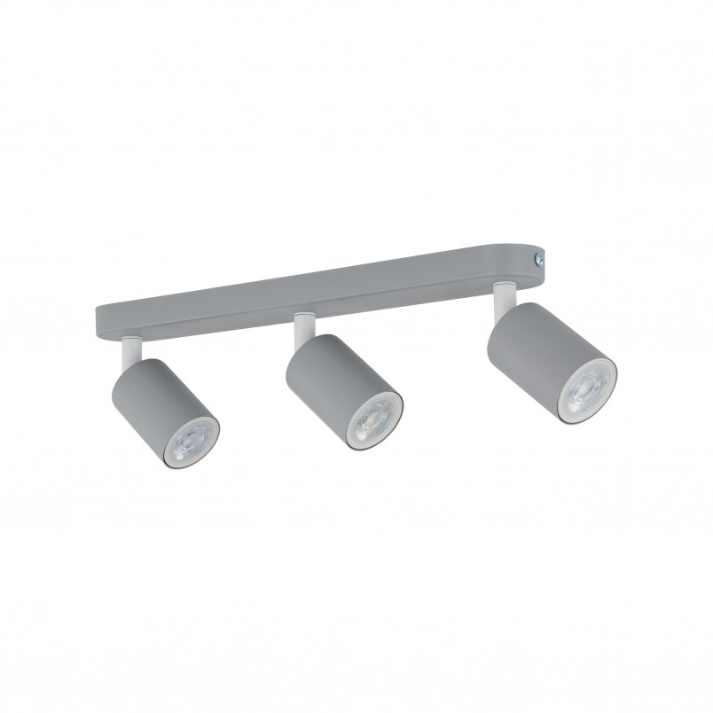 Reflektor sufitowy potrójny Livia - TK Lighting | Szary