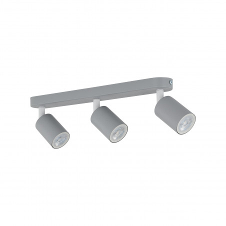 Reflektor sufitowy potrójny Livia - TK Lighting | Szary