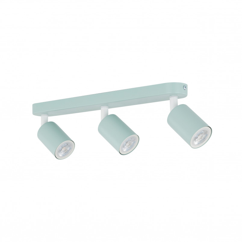 Reflektor sufitowy potrójny Livia - TK Lighting | Zielony